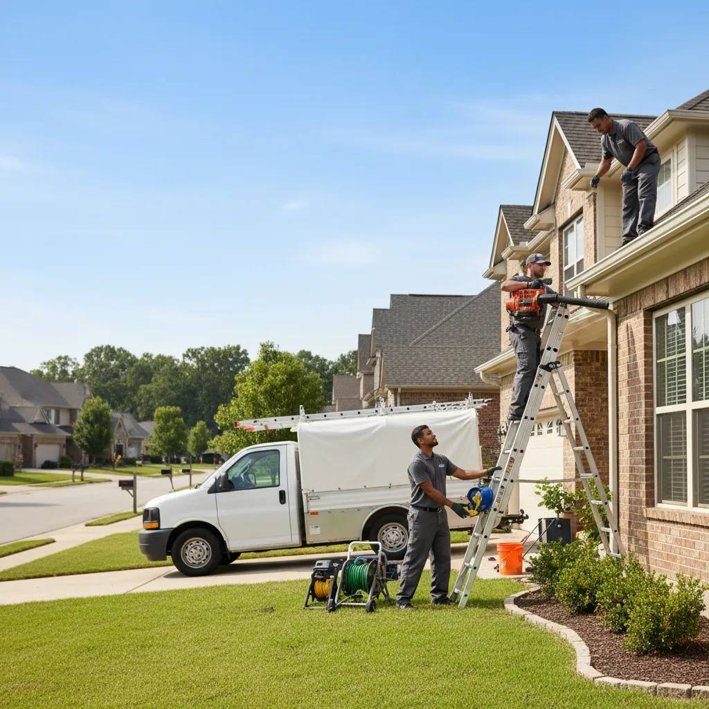 Home Gutter Service in Oglesby, TX near me